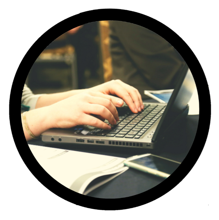 Teen with Laptop